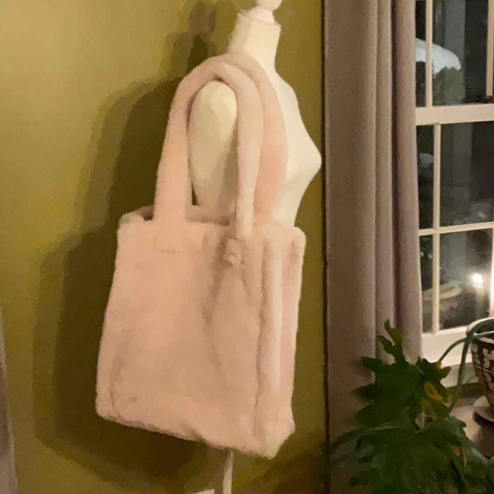 Shearling Tote
